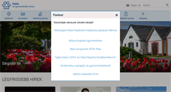 Desktop Screenshot of paks.hu